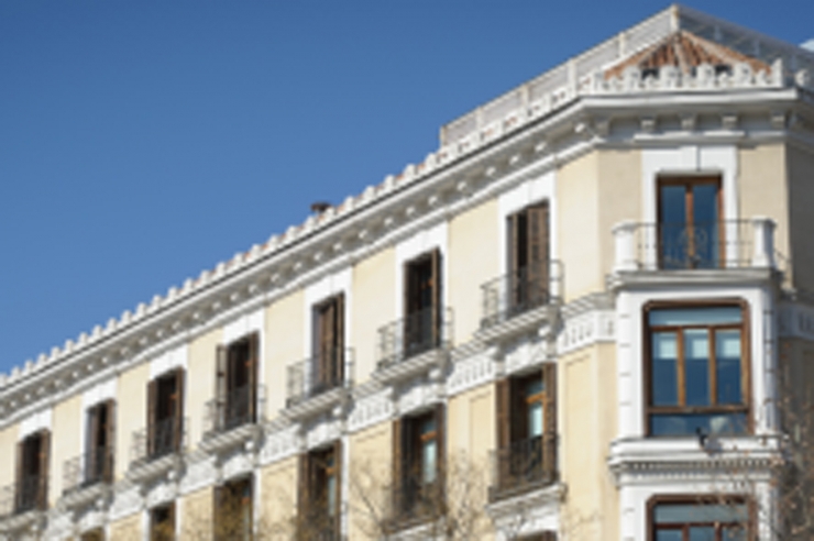 Una imatge de la seu de Banco Alcalá.